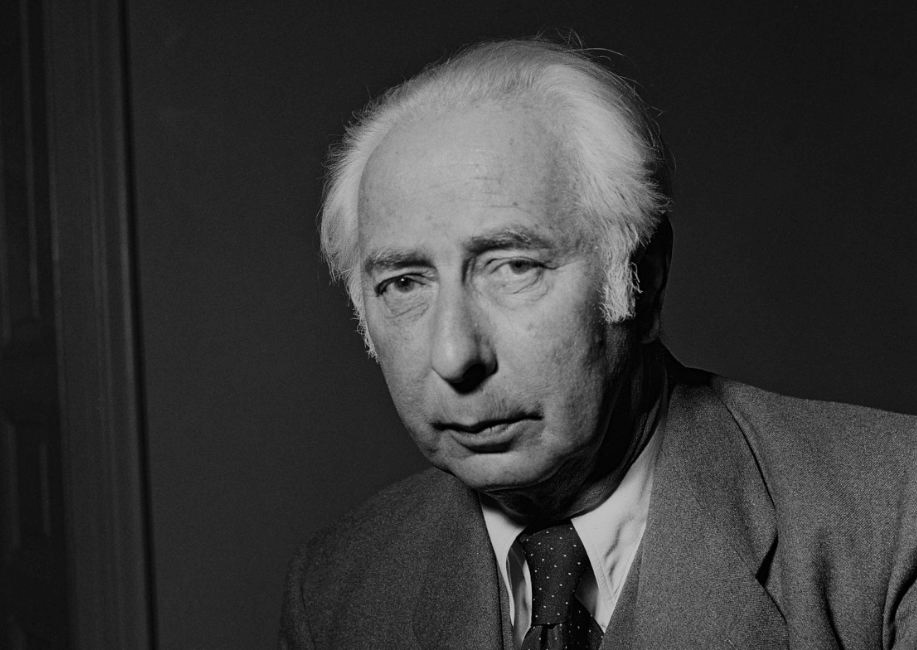 Theodor Heuss, first President of the Federal Republic of Germany, 1950.