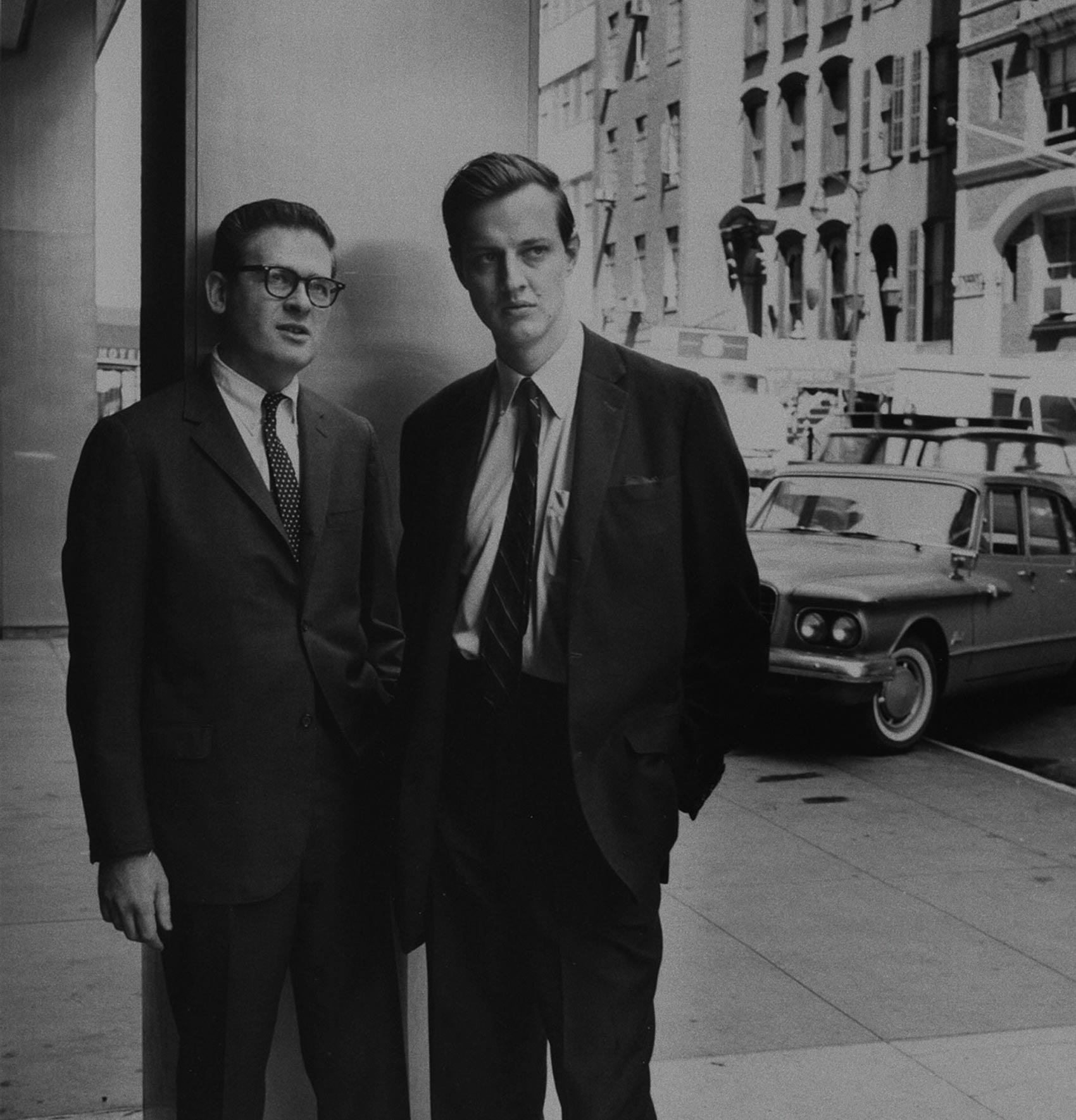 Ivan Chermayeff and Tom Geismar portrait, early 1960's