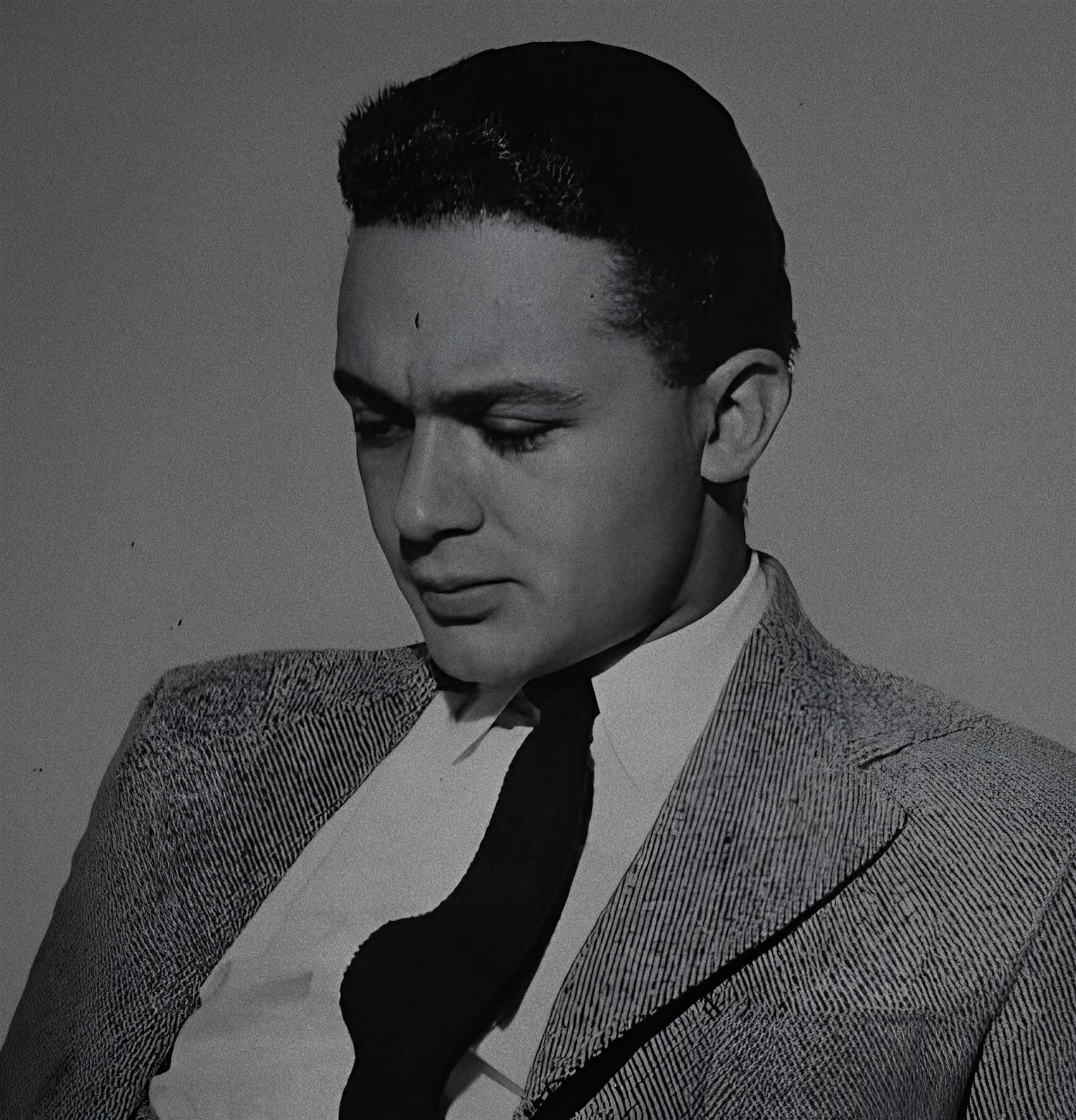 Paul Rand, c. 1942. Rand's selectivity about clients — and his refusal to present multiple options — was inseparable from his authority.